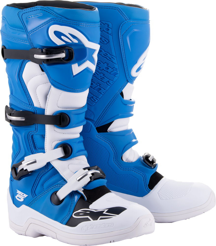 ALPINESTARS TECH 5 BOOTS BLUE/WHITE SZ 12