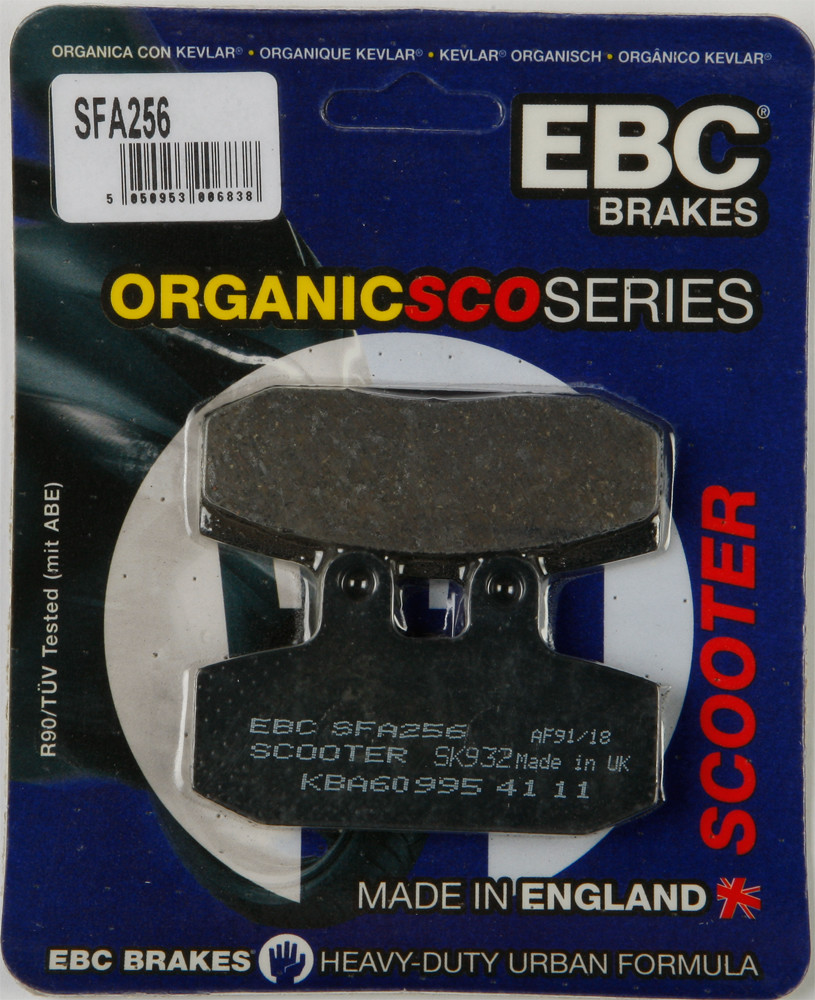 EBC BRAKE PADS SFA256 ORGANIC