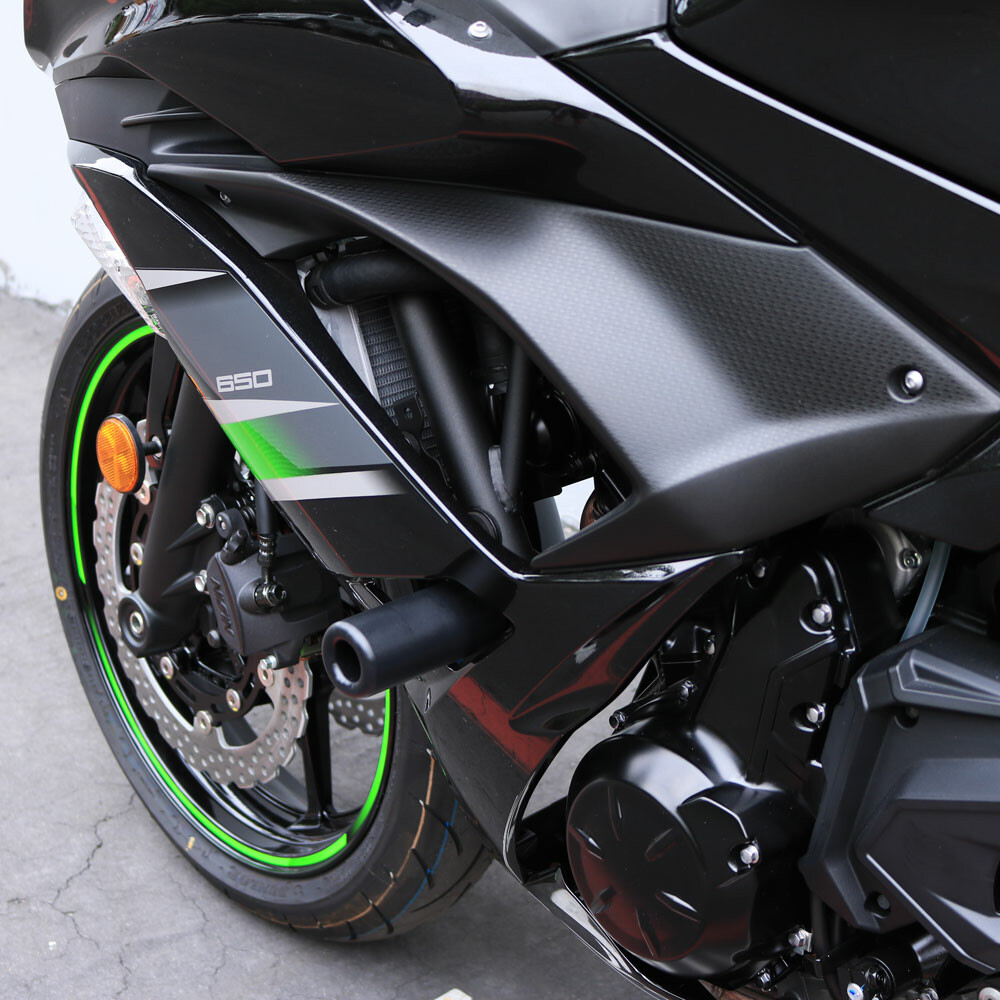 FRAME SLIDERS BLACK KAW