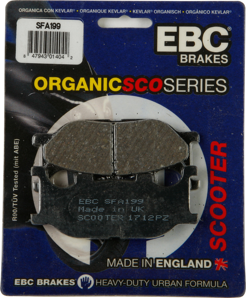 EBC BRAKE PADS SFA199 ORGANIC