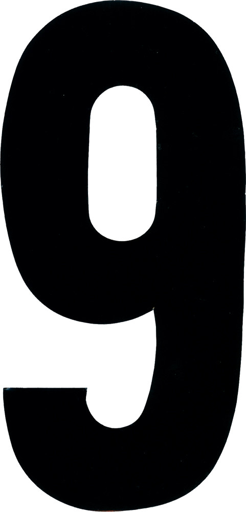 DIRT DIGITS #9 6" WHITE EXTREME DIGITS 3/PK