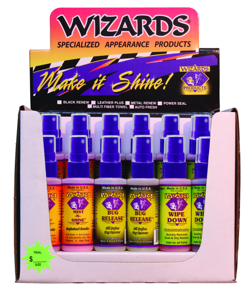 WIZARDS BIKE COUNTER DISPLAY 24/PK