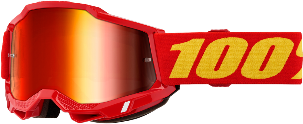 ACCURI 2 GOGGLE RED MIRROR RED LENS