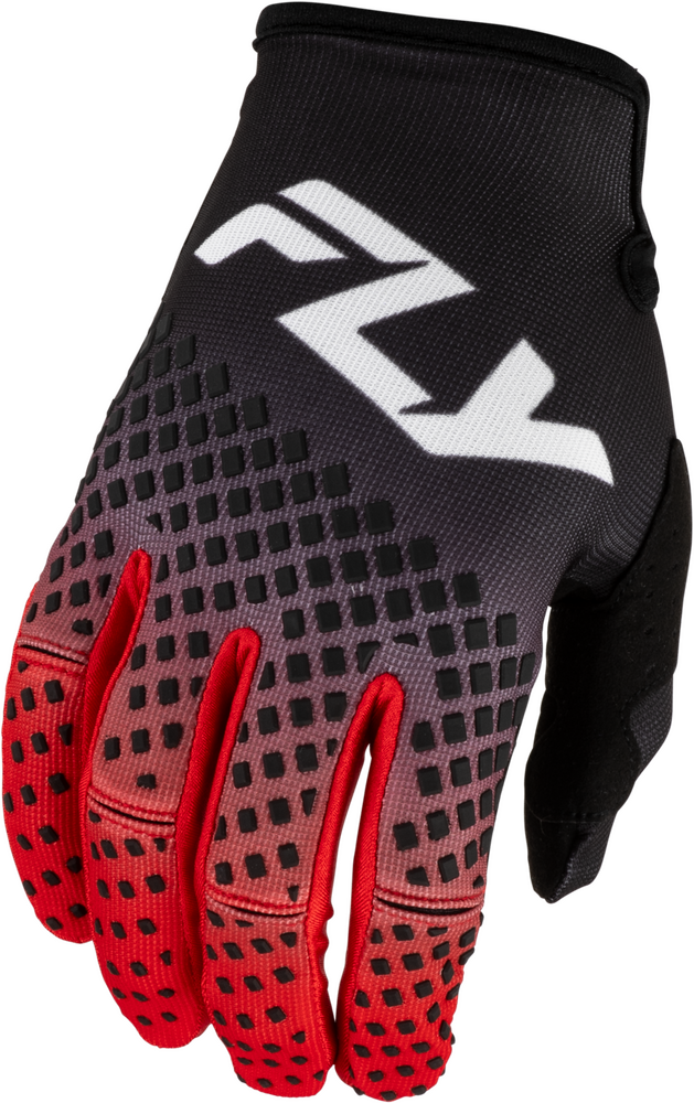 Fly Racing Kinetic Fade Gloves (2027) — Black/Red/White