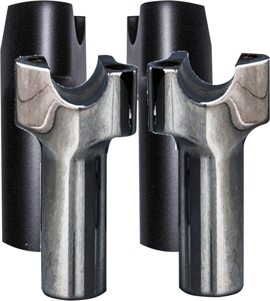 WILD 1 CHUBBY 3.5" STRAIGHT RISERS BLACK