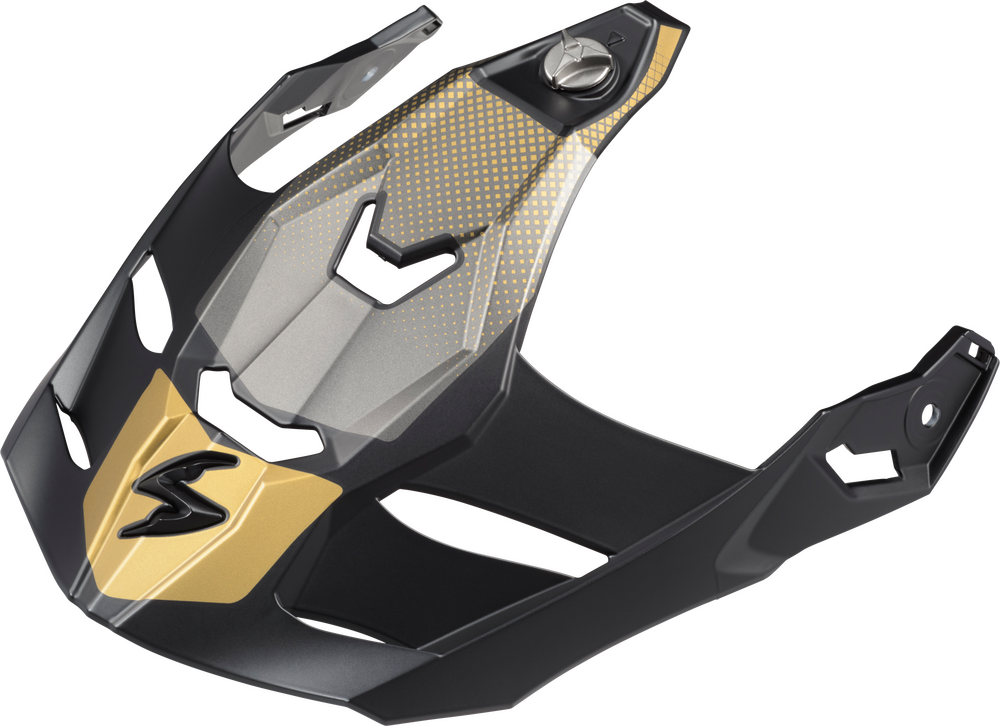 Scorpion EXO XT9000 Peak Visor Set — Gold