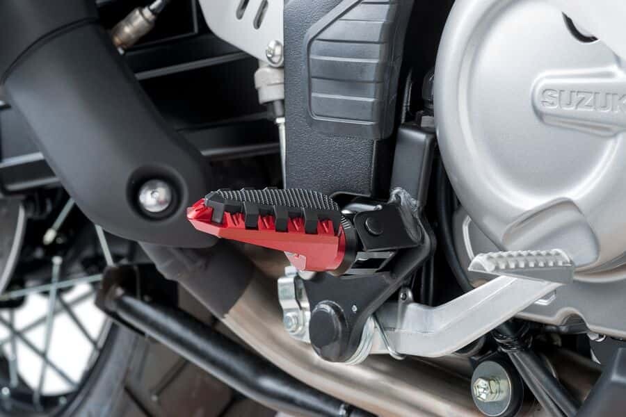 PUIG FOOTPEGS TRAIL RED