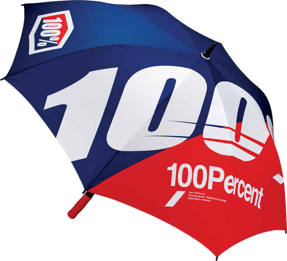 100-Percent Offical Umbrella Red/Blue