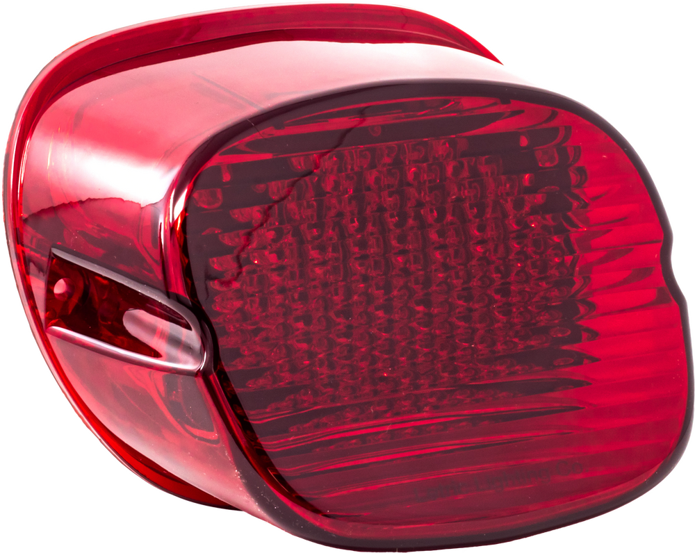LETRIC LIGHTING CO DELUX SLANTBACK LED TAILGHT RED LENSE
