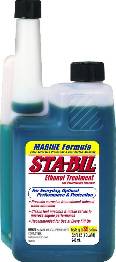 STA-BIL MARINE ETHANOL FUEL TREATMENT AND STABILIZER 32OZ