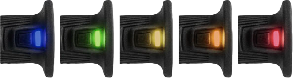 KOSO ARTEMIS HEATED GRIPS 1'' TO 1 1/8'' 130MM PAIR