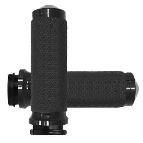 AVON FLY BY WIRE THROTTLE MEMORY FOAM GRIP BLACK