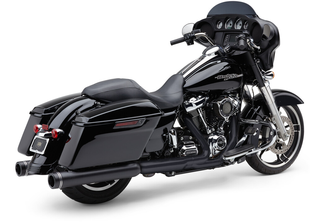 COBRA 4" GROOVE TIP SLIP-ON BLACK FLH/FLT 17-22