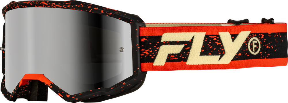 Fly Racing Youth Zone Goggle — Black/Red/Cream