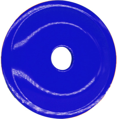 WOODYS ROUND GRAND DIGGER SUPPORT PLATES 48/PK BLUE