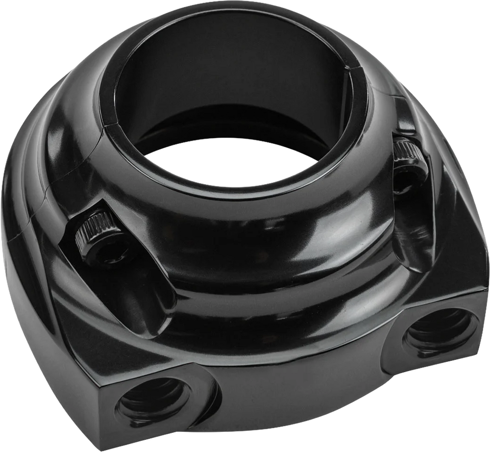 THROTTLE HOUSING DUAL CABLE THREAD IN, BLACK