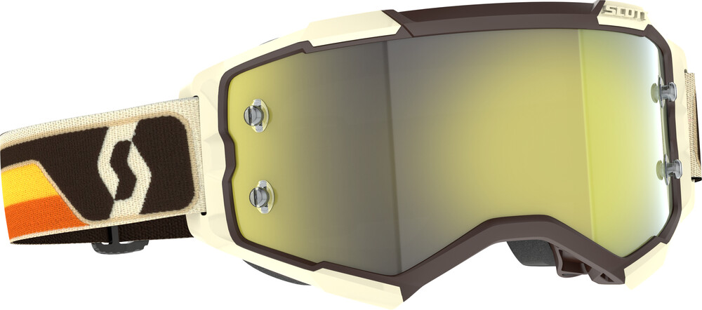 Scott Fury Goggle — Deep Brown/Beige