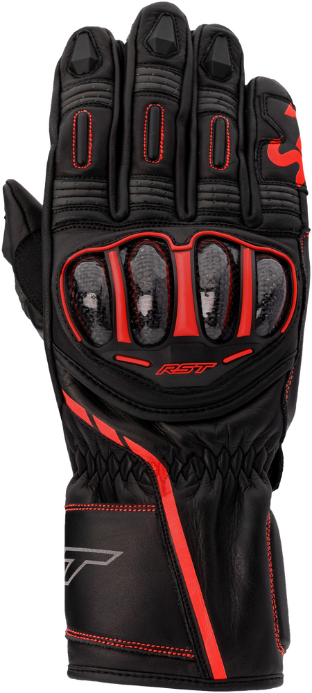 Rst S1 CE Glove — Black/Grey/Red