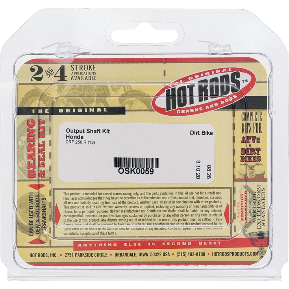 HOT RODS COUNTERSHAFT SEAL KIT HON