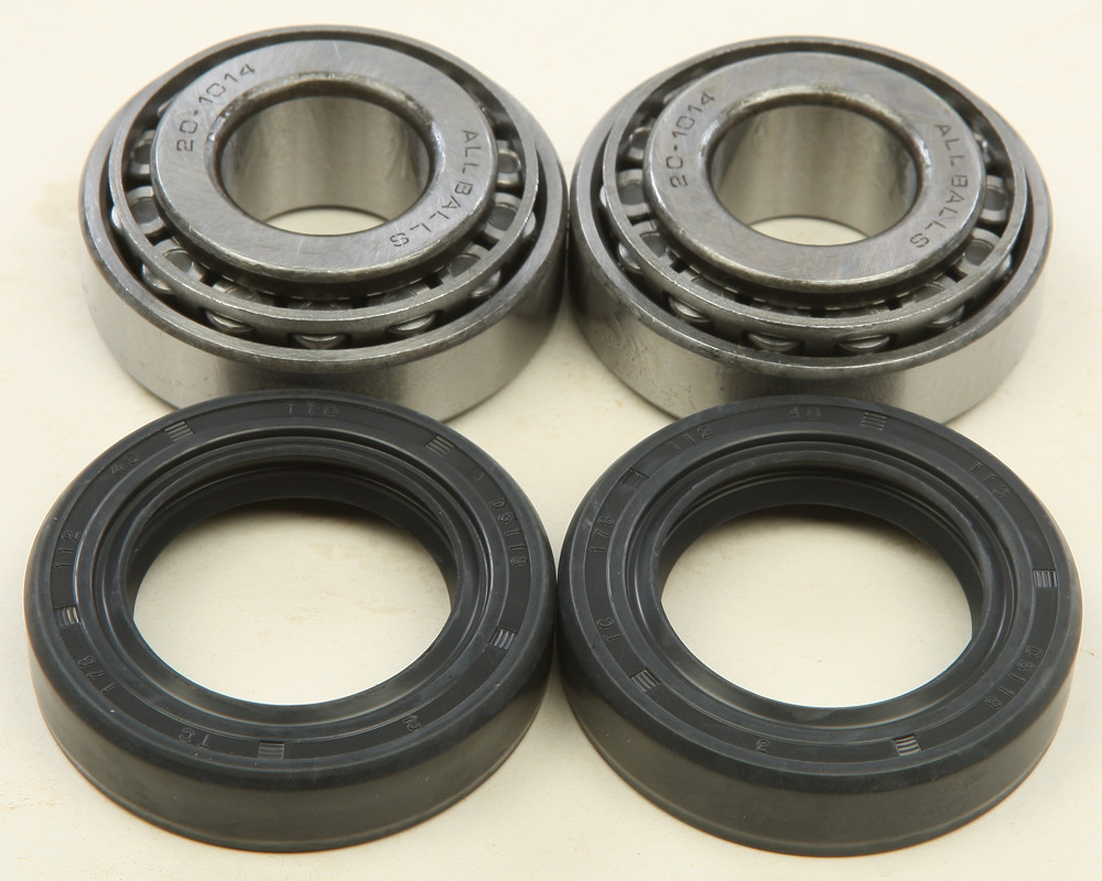 All Balls Racing Front / Rear Wheel Bearing Kit For Harley 1970-1999