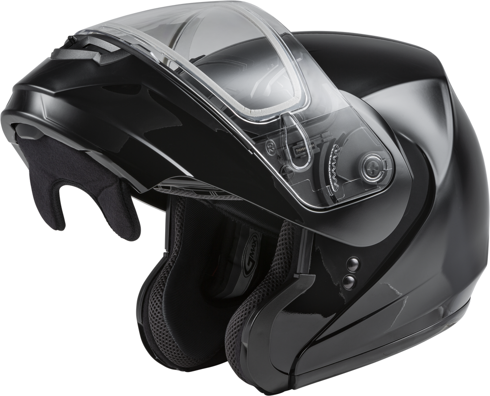 GMAX MD-04S MODULAR SNOW HELMET BLACK MD