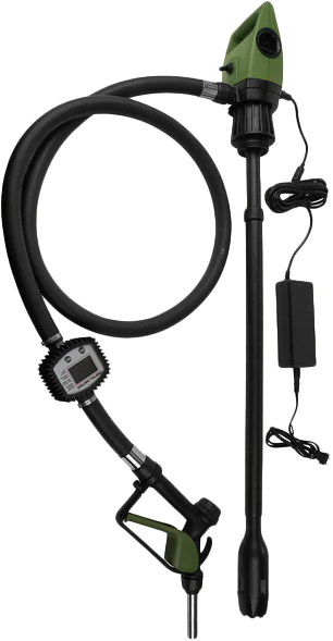 TELESCOPIC METERED ELECTRIC DRUM PUMP TREDRUMT-M