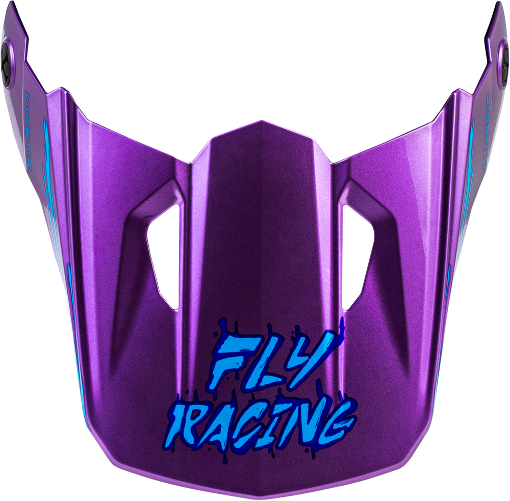 Fly Racing Yth Kinetic Surge Helmet Visor Pink/Purple/Teal Ys-Yl