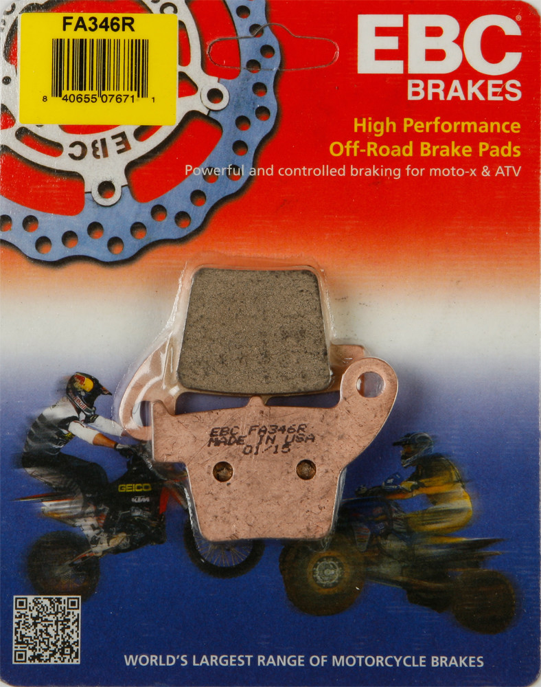 EBC FA346R R Series Sintered Rear Brake Pads