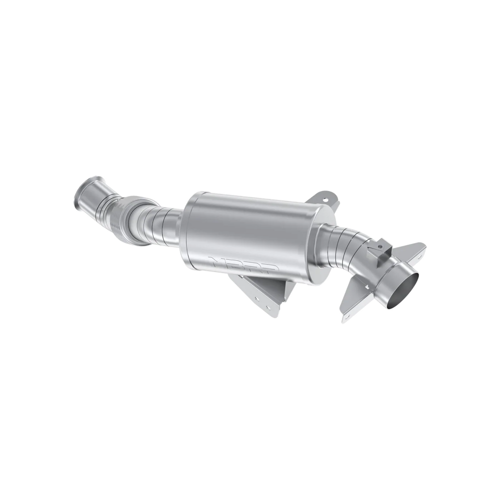 Mbrp Single Slip-On Turbo Back W/ 3" Performance Muffler; Quiet