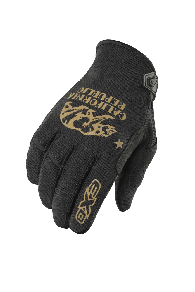 MOTO-FLEX GLOVES GOLDEN STATE GOLD/BLACK 2X