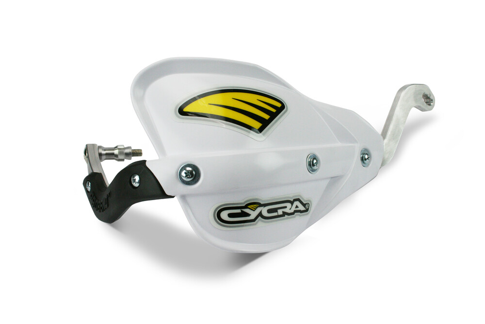 Cycra Probend Flexx Bar Handshields ATV — White