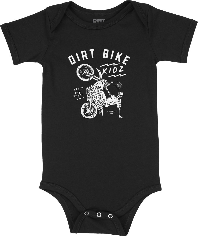 Dbk 12 O'Clock Onesie Black 12 Month