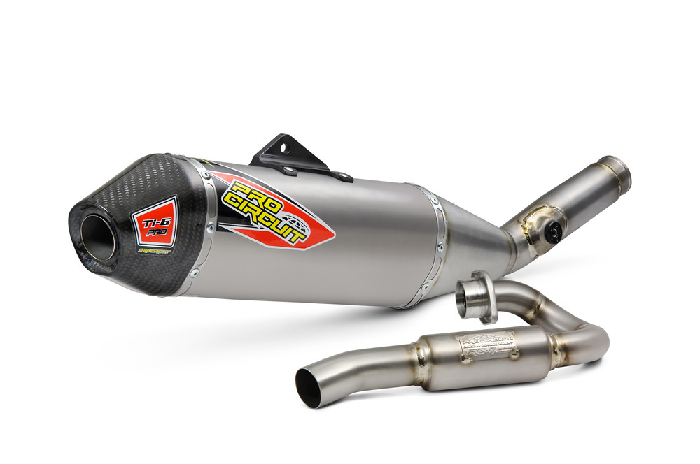 Pro Circuit Ti-6 Pro Titanium Exhaust System Kawasaki KX450 / KX450X / KX450SR 2019-2023