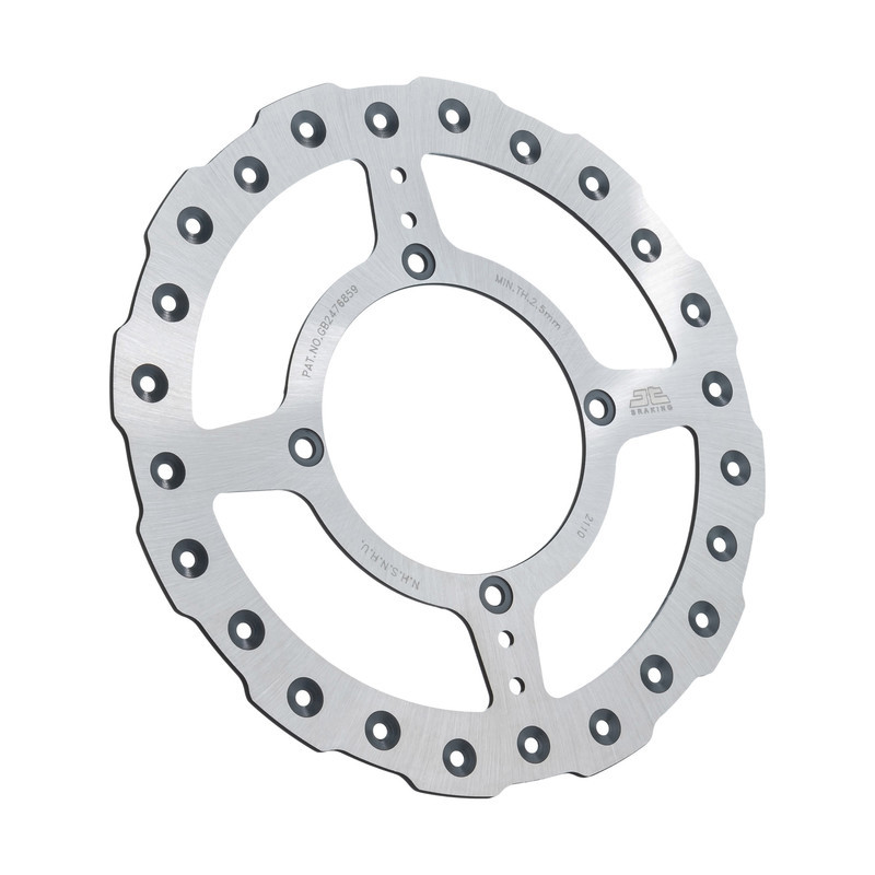 JT FRONT BRAKE ROTOR SS SELF CLEANING KAW