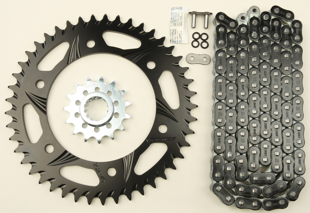 Vortex V3 HFR Quick Accel Chain And Sprocket Kit Suzuki GSXR 750 2006-2010