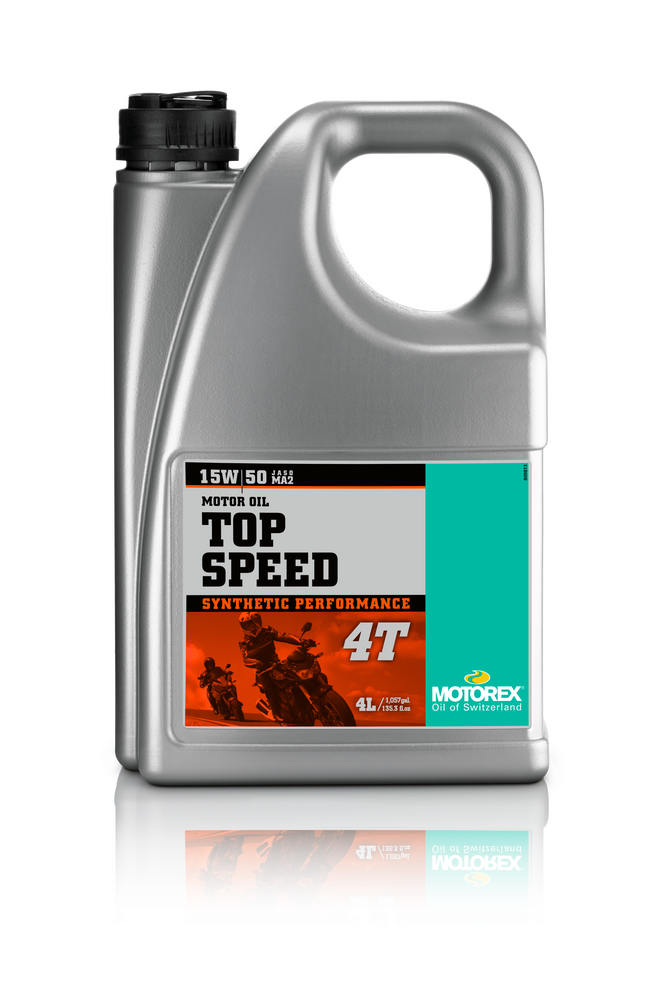 MOTOREX TOP SPEED 4T 15W50 (4 LITERS)