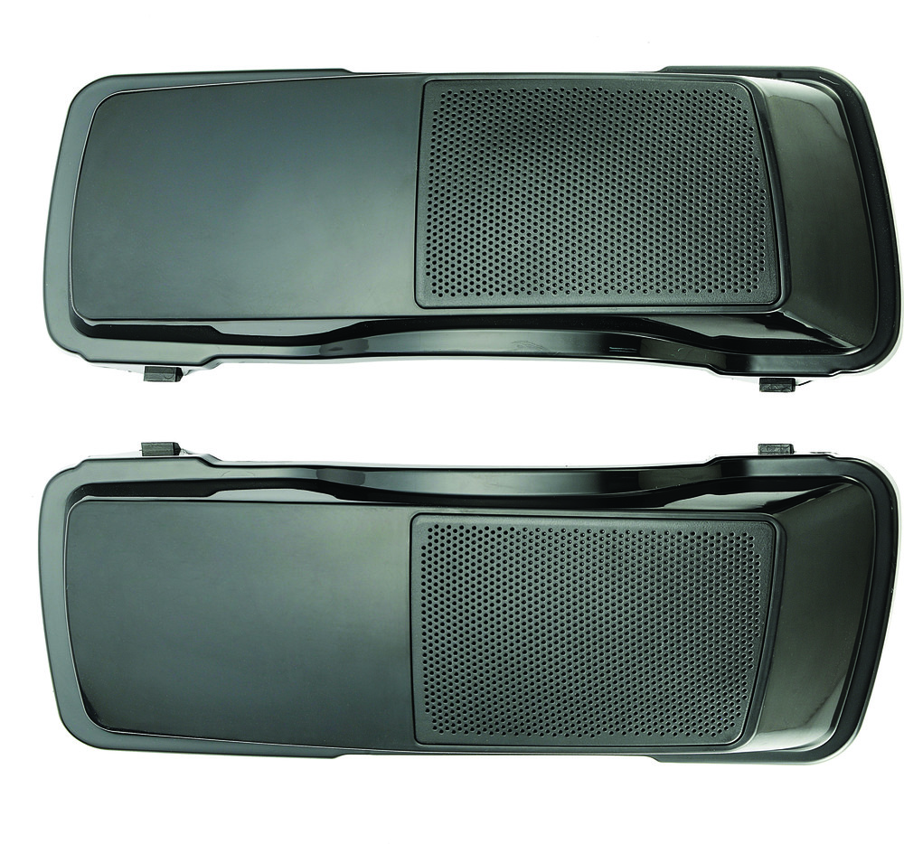 SADDLEBAG SPEAKER LIDS FITS 94-13
