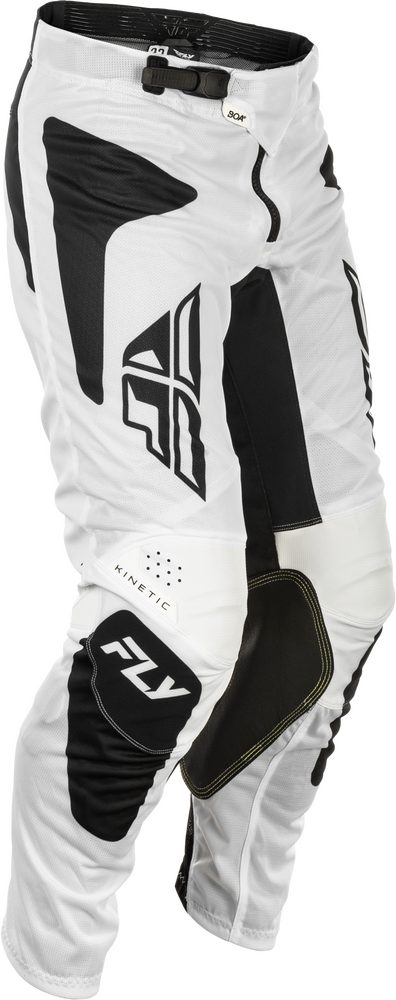 Fly Racing 2025.5 Kinetic Mesh Sym Pants — White/Black