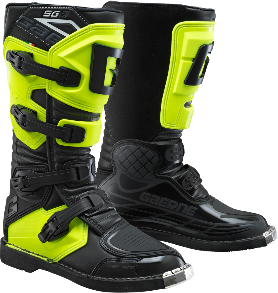 GAERNE SG-J BOOTS FLUO YELLOW 02