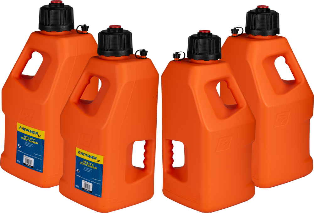 Fire Power Lc Utility Container Orange 5 Gal