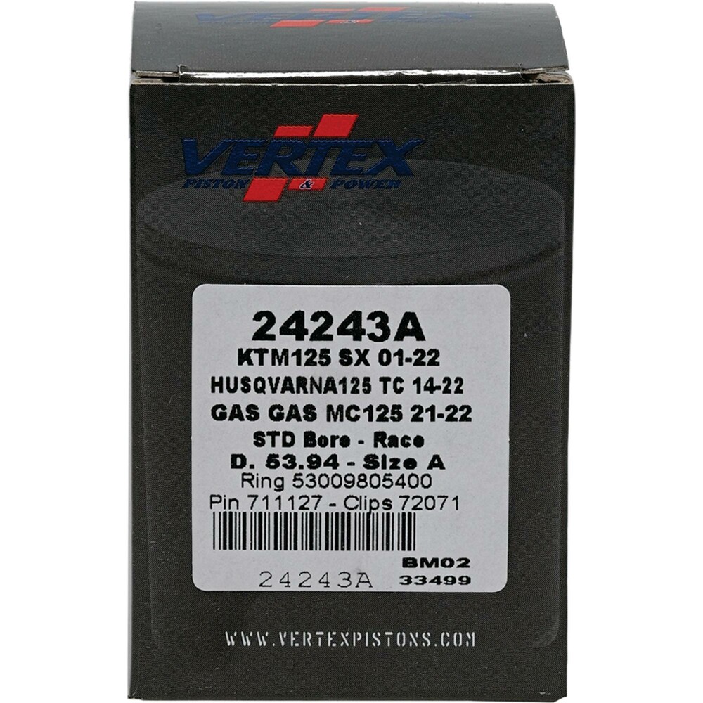 VERTEX PISTON KIT CAST RACE 53.94/STD HUSQ/KTM