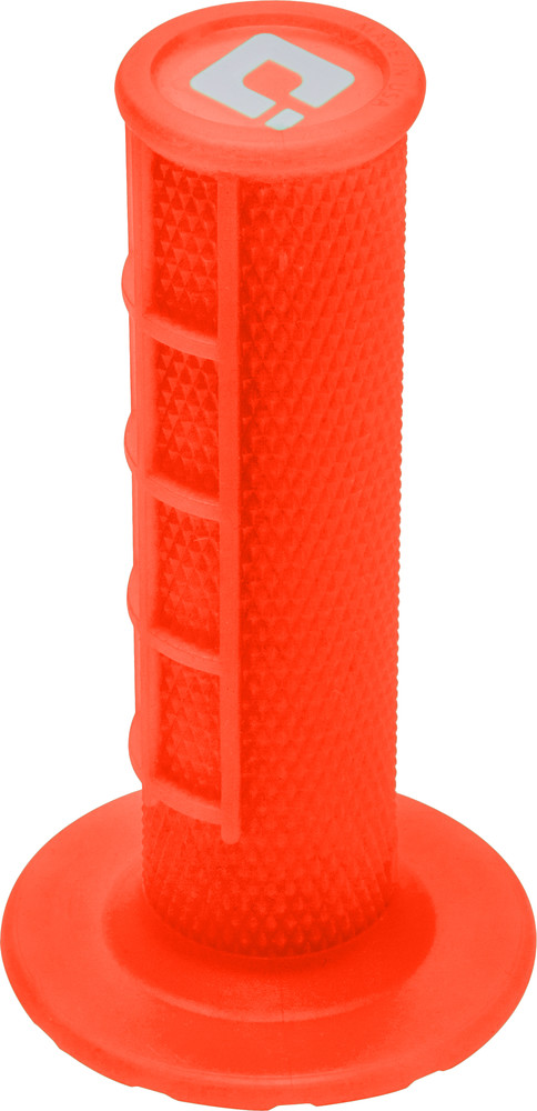 ODI HALF WAFFLE LOCK-ON GRIP NEON ORANGE