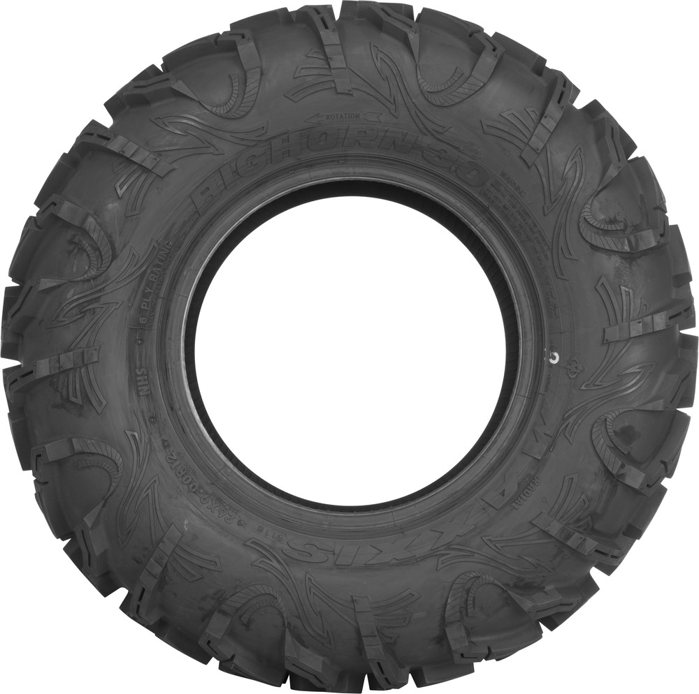 MAXXIS TIRE BIGHORN 3 REAR 26X11R12 LR790LBS RADIAL