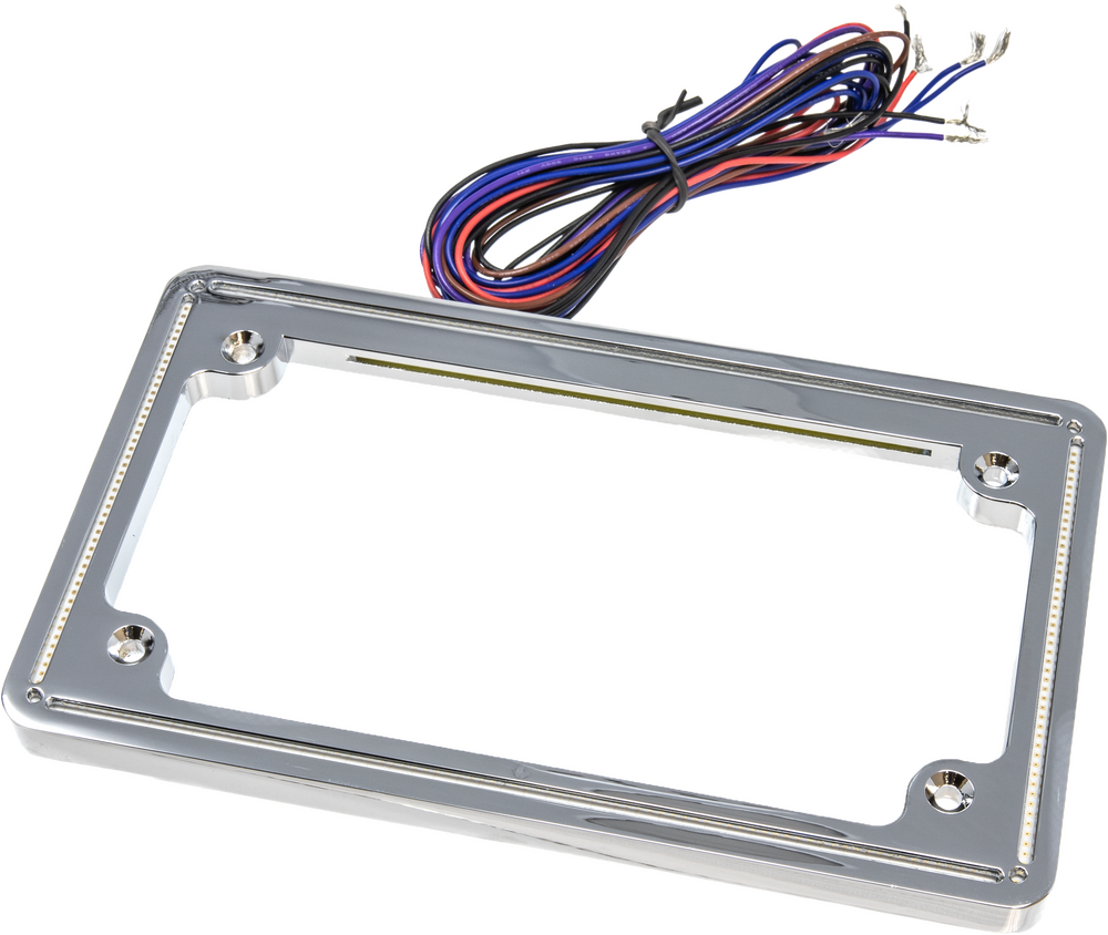 LETRIC LIGHTING CO PERFECT PLATE LIGHT CHROME UNIVERSAL FIT