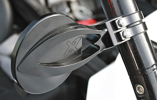 Axia Alloys 4.0" Panoramic Side Mirror - Clamp Mount Needed