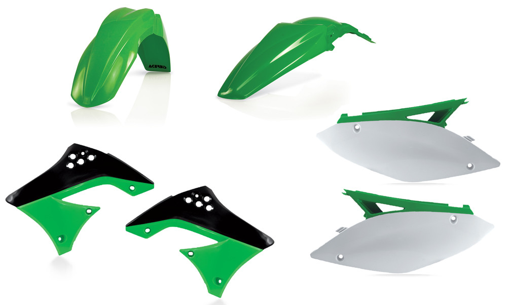 ACERBIS PLASTIC KIT GREEN