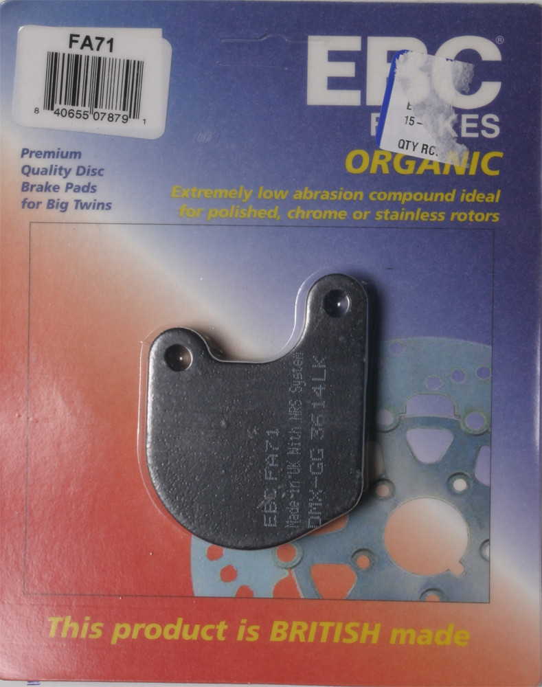 EBC Organic Front Brake Pads For Harley FX 1978-1983