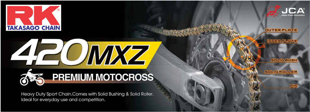 Rk Excel 420mxz Drive Chain 420 X 126