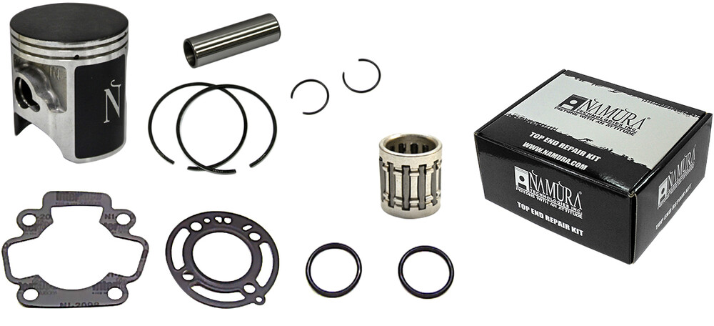 NAMURA TOP END KIT NIKASIL CYL 44.45/STD 8.4:1 KAW/SUZ