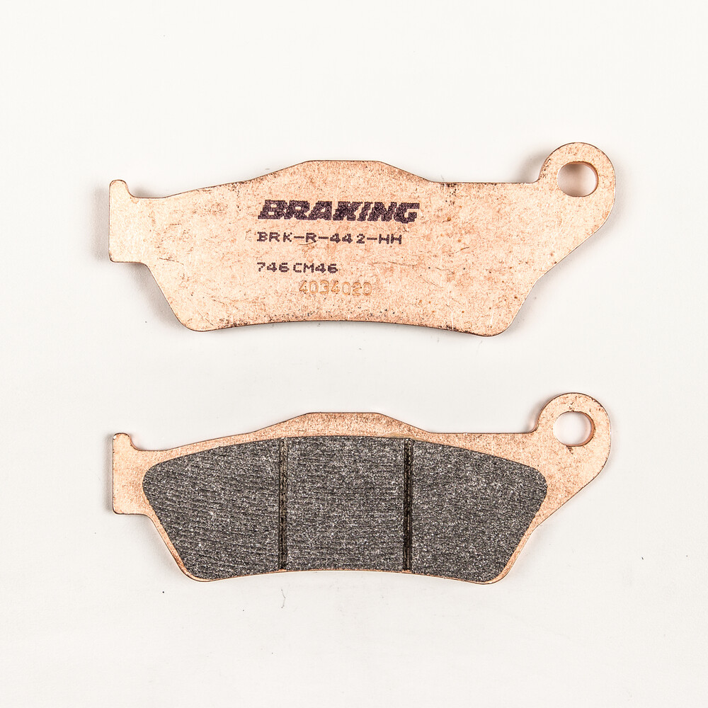 BRAKING BRAKE PAD SET SINTERED HIGH PERFORMANCE